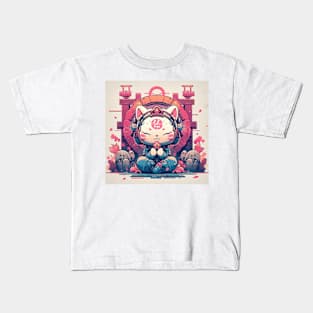 Pop Urban Prosperity Cat Kids T-Shirt